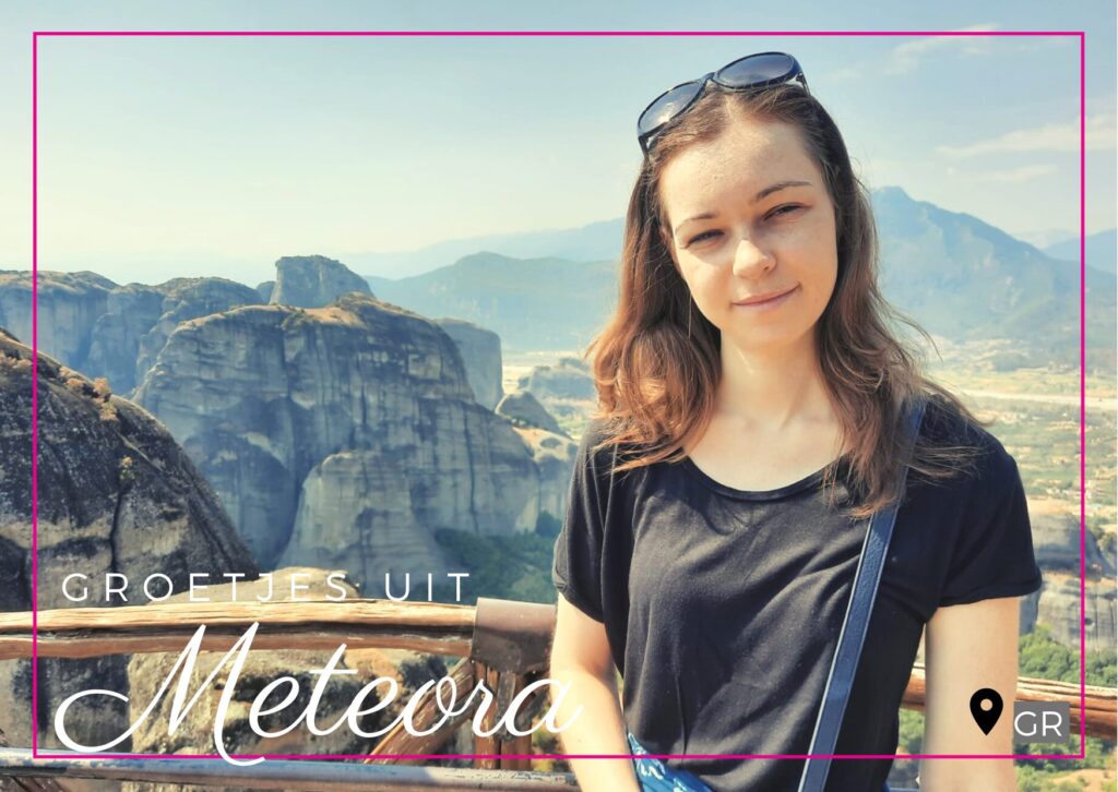 Groetjes uit Meteora
